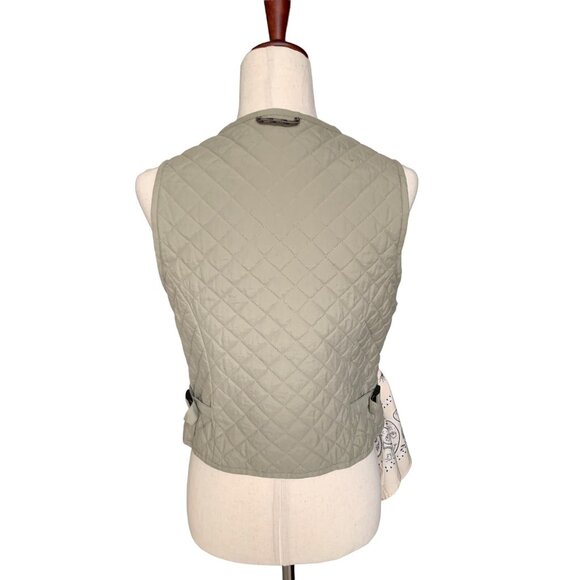 Quilted Outdoor Hunter Fishing Vest w Matching Bandana Ex Officio Ladies Medium - Picture 7 of 15